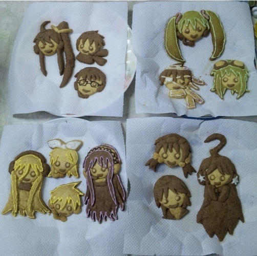 ボカロキャラクッキー