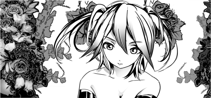 Black Flower Miku