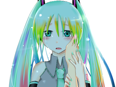 ミクと表情差分48