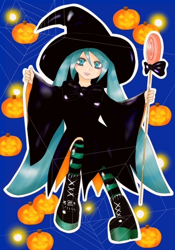 魔女っ娘ミクが通りますよ
