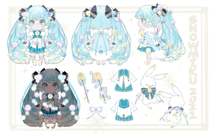 雪ミク2021