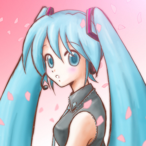 春とミク