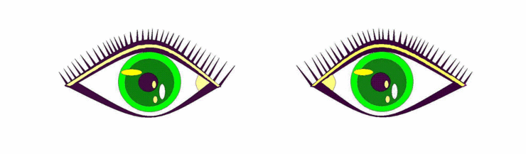 Green EYE 01 Right & Left