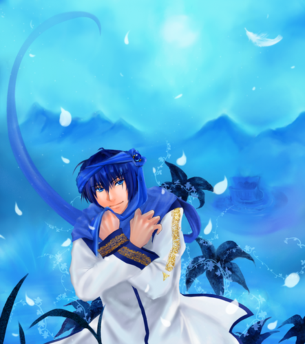 青色文明白夜
