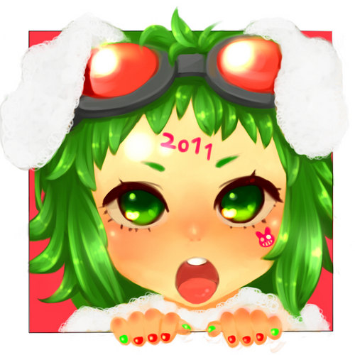 あけおめGUMIちゃん!