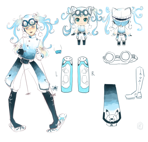 2016年雪ミク衣装 Snow Miku 2016