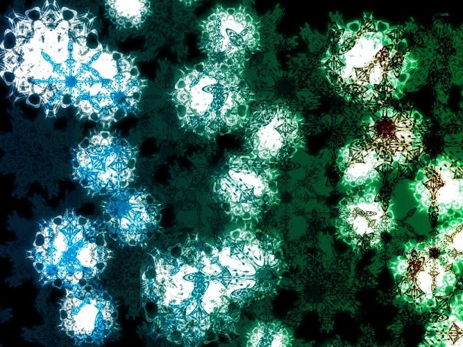 オリジナル創作_ゴシック調?_使って下さい_青緑ver.