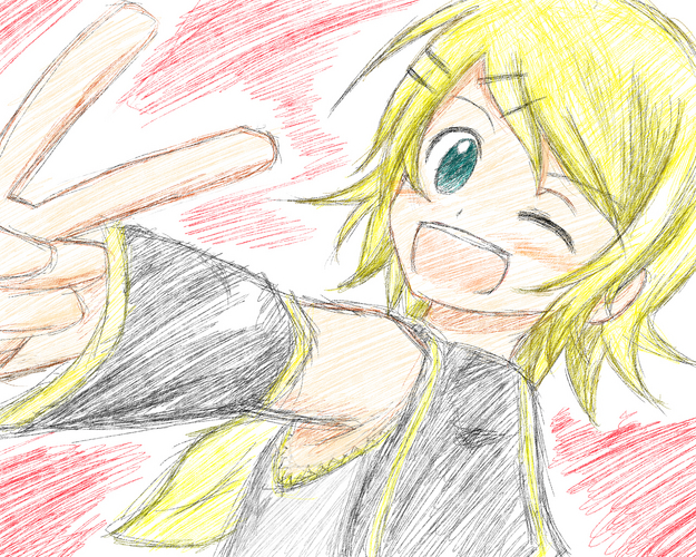 リンちゃんイェイッ!