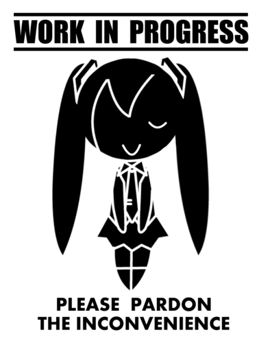 ミクちゃんをメタギア5の看板風に描いてみた