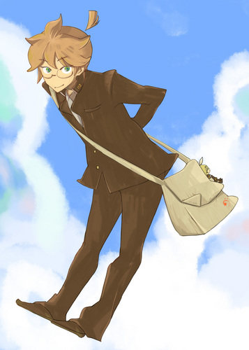 学ランのレン君・・・
