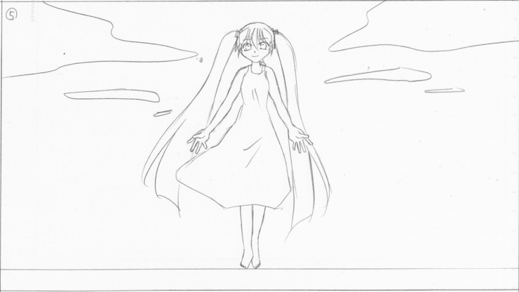 蒼い世界・ラフ5