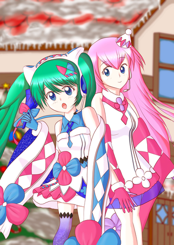 マジミラ2020冬フェスミクさん&ルカさん