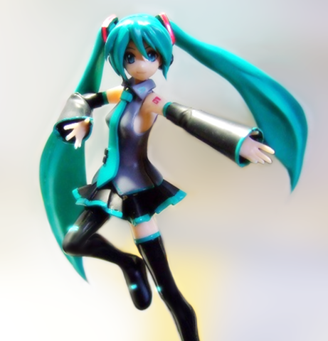 動くミク(CG処理Ver.)