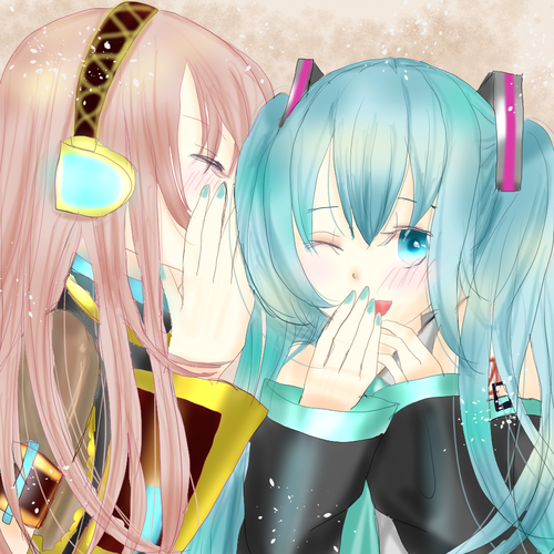 ルカとミクの内緒話