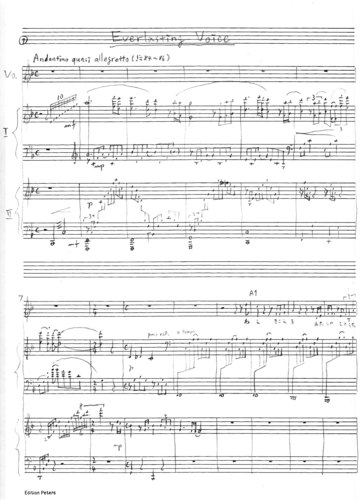Everlasting voice(楽譜)