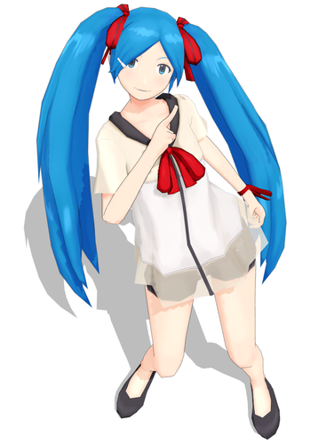 積乱雲グラフティ 初音ミク