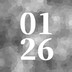 一月廿六日