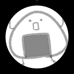 威嚇するおにぎり