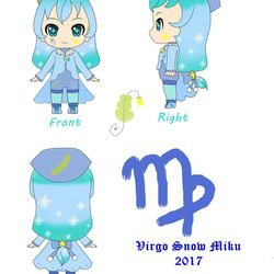 Virgo Snow Miku 2017