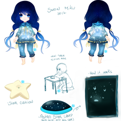 Snow Miku 2017 - Star Lamp