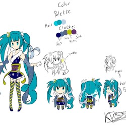 雪ミク2017 祭り星