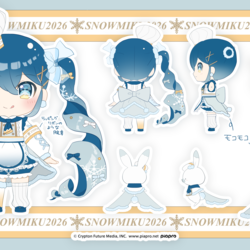 雪ミク2026案「雪色パティシエ」