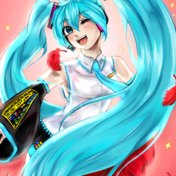 Hatsune Miku Red Feather