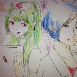 ６月 ナースミク＆ドクターカイトの吸血鬼だよ！