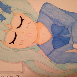 2月 雪ミクさんの添い寝