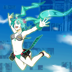 【８月】ミク、誕生。