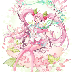 春を紡ぐ桜ミク
