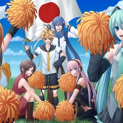 ボカロ応援団！　『Fight 日本！！！』