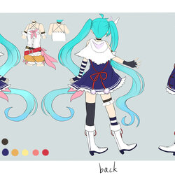 プロジェクトセカイ衣装デザイン - Sky Dreamer