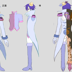 プロジェクトセカイ男性衣装デザイン