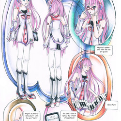 Megurine's Design Uniform