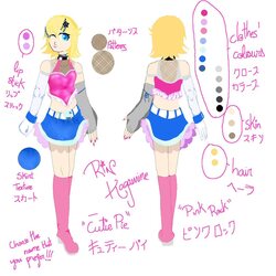 My Rin's Design for New Project Diva