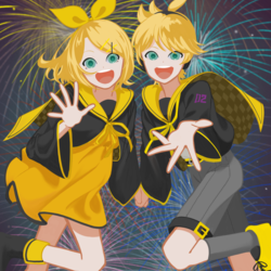 夜空にきらめく満開の花火