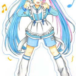 サブカル系ジャージファッションミクちゃん