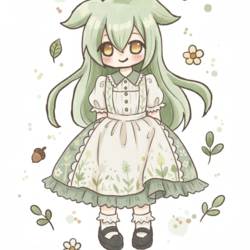 お嬢様ずんだもん　秋