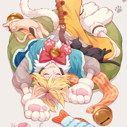 すやすやネコちゃん