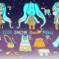 SNOW Bear Miku