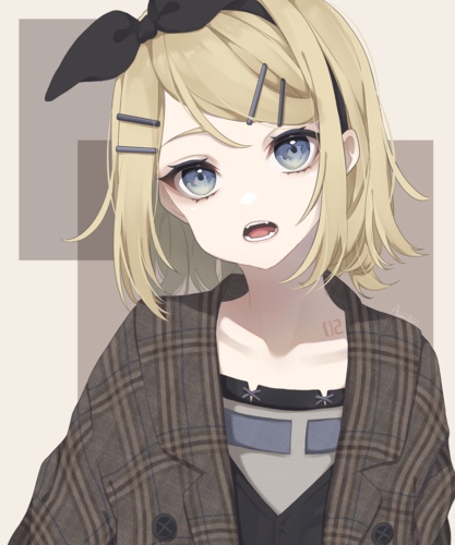 Piapro ピアプロ イラスト 私服リンちゃん