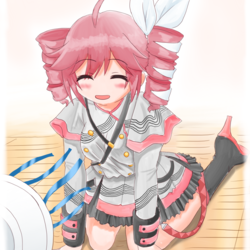 涼しい扇風機を過ごすテトSVさん