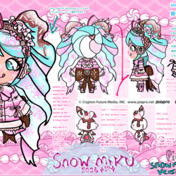 Snow Miku 2026 - Pink Snowflakes Edition!