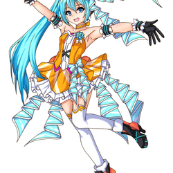 オレンジブロッサムなミクさん