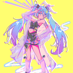 レインウェア　初音ミク