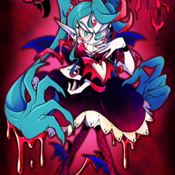 「『ゴシック＆ホラー』初音ミク」| Illustration Competition Entry #9