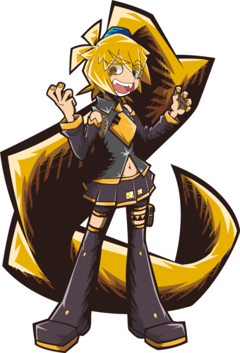 Piapro ピアプロ イラスト 亞北ネル痛車用イラスト ボンネット Piapro ピアプロ イラスト 亞北ネル痛車用イラスト ボンネット