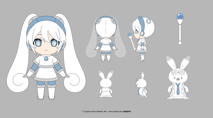 【雪ミク2027】サイバー♪マジカル by しむごろ