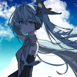 初音ミク　イラスト